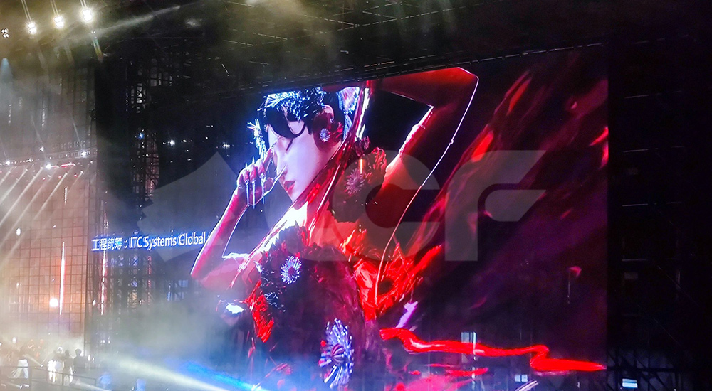 张韶涵演唱会LED显示屏