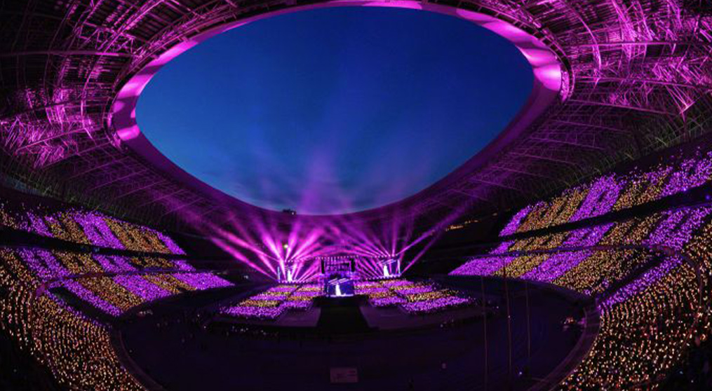 张韶涵太原演唱会舞台背景LED显示屏项目